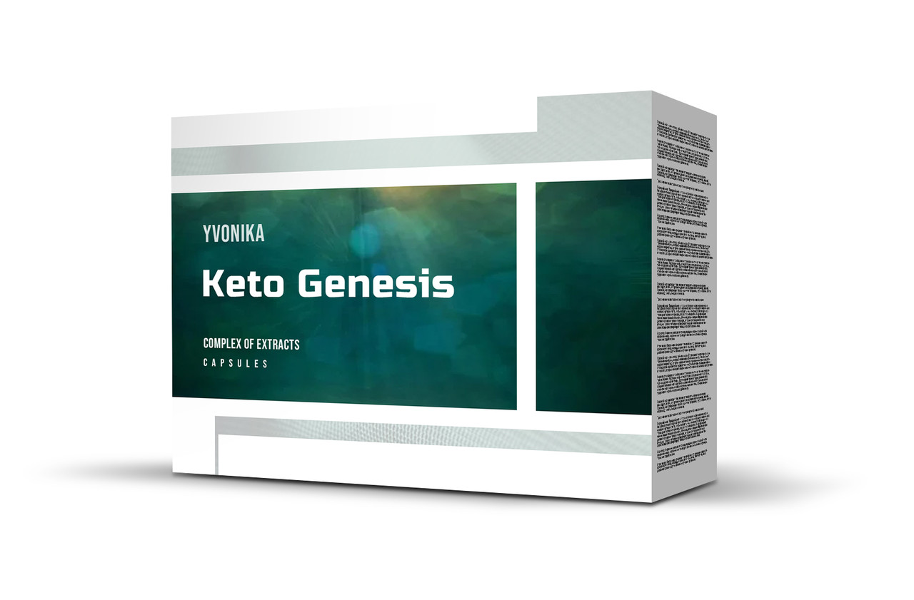 

Натуральная добавка Yvonika Keto Genesis для похудения капсулы 20 шт