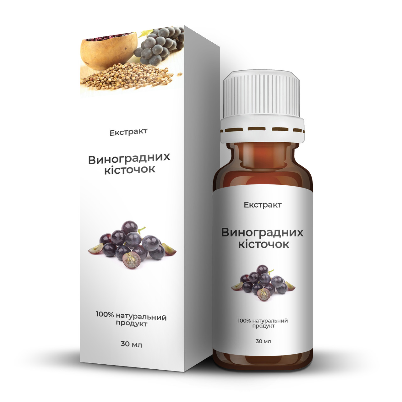 

Натуральная добавка Yvonika Экстракт Виноградных косточек 30мл