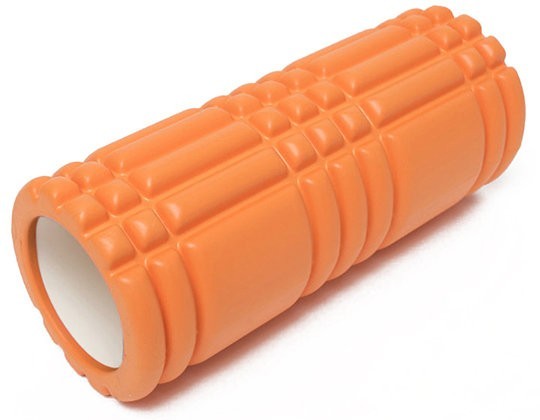 

Массажный ролик для йоги и фитнеса EasyFit оранжевый Grid Roller 33 см v.1.0 EF-2019