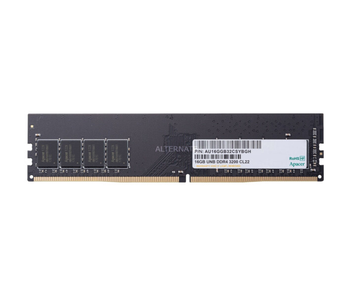 

Модуль пам'яті Apacer DDR4 CL22 16GB 3200 MHz DIMM 1 (AU16GGB32CSYBGH)