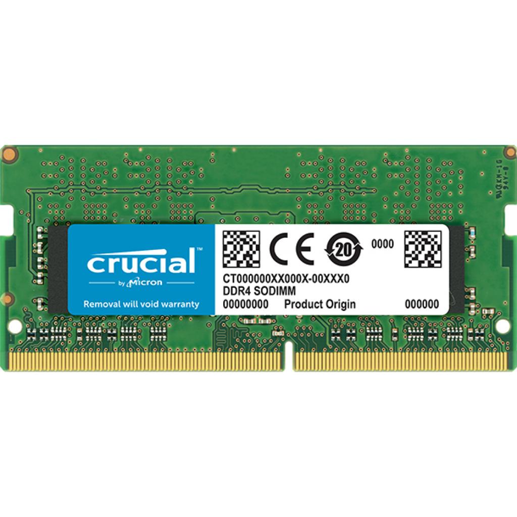 

Модуль пам&яті для ноутбука SoDIMM DDR4 8GB 2400 MHz MICRON (CT8G4SFD824A)