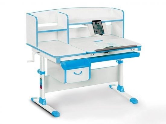 

Детский стол Evo-kids EVO-50 столешница белая / цвет пластика голубой Evo-50 BL