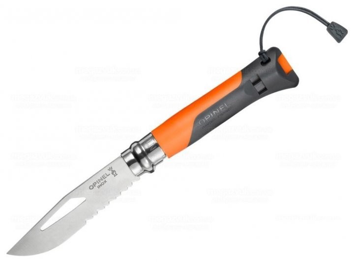 

Нож Opinel N°8 Outdoor Tangerine оранжевый
