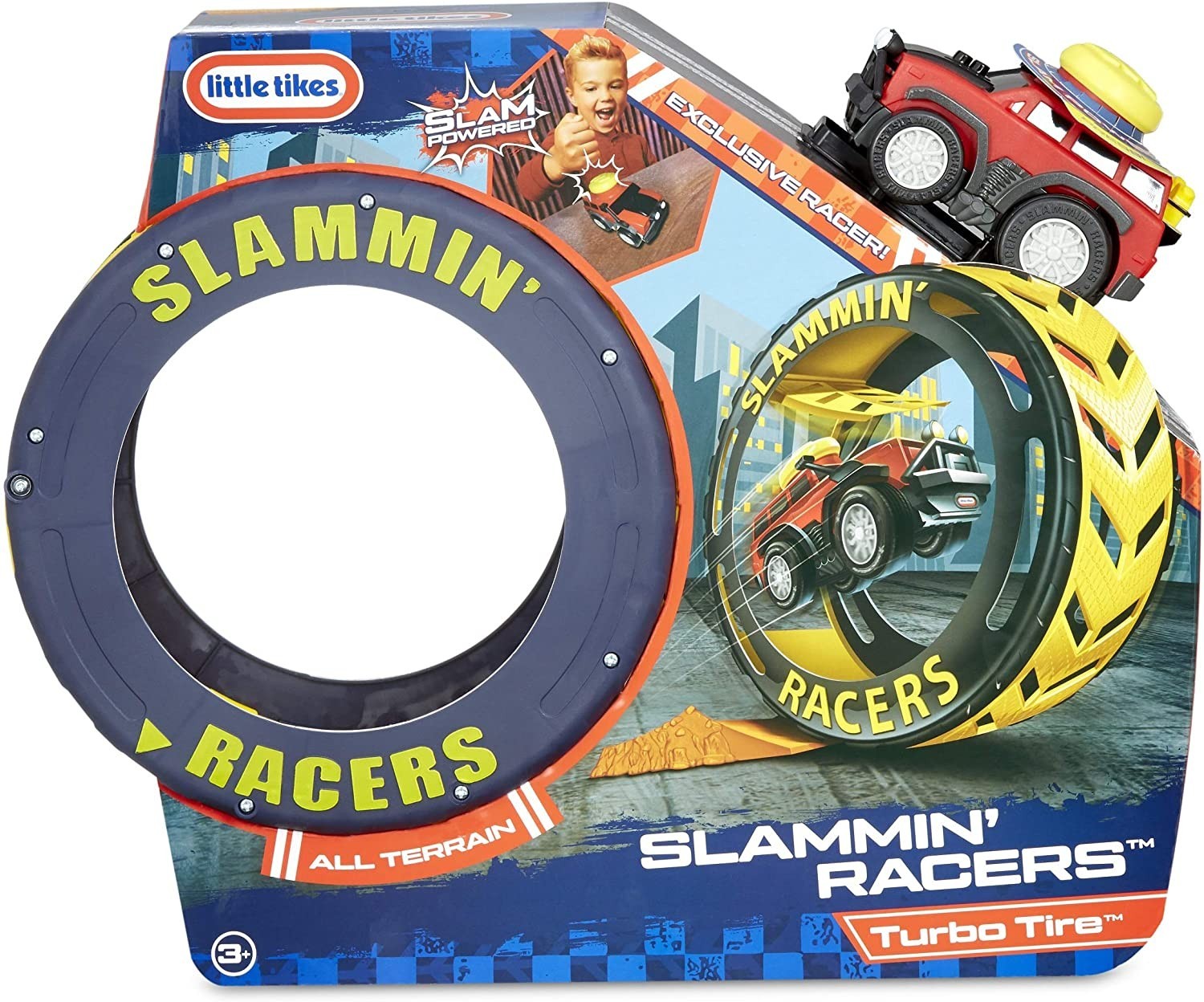 

Машинка з кільцем для трюків Little Tikes Wheelz Slammin Racers Turbo Tire