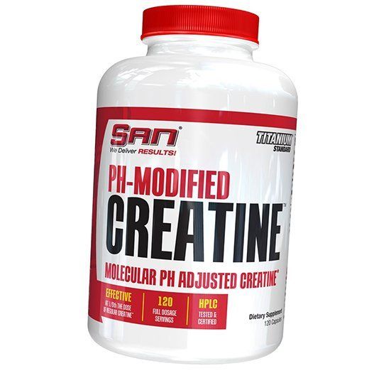 

Модифицированный Креатин, Modified Creatine, San 120капс (31091003)