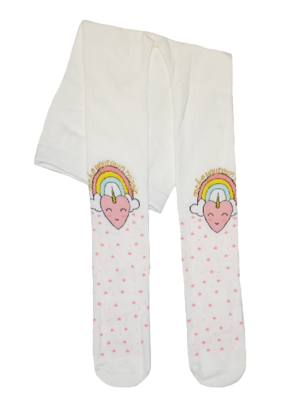 

Колготы Ekinoks Socks девочке с рисунком 9-10 лет 116-128 см белые (TRK-59-02)