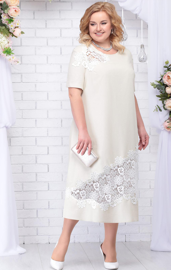 

Платье Ninele 5707  беж, Платье Ninele 5707 58 беж