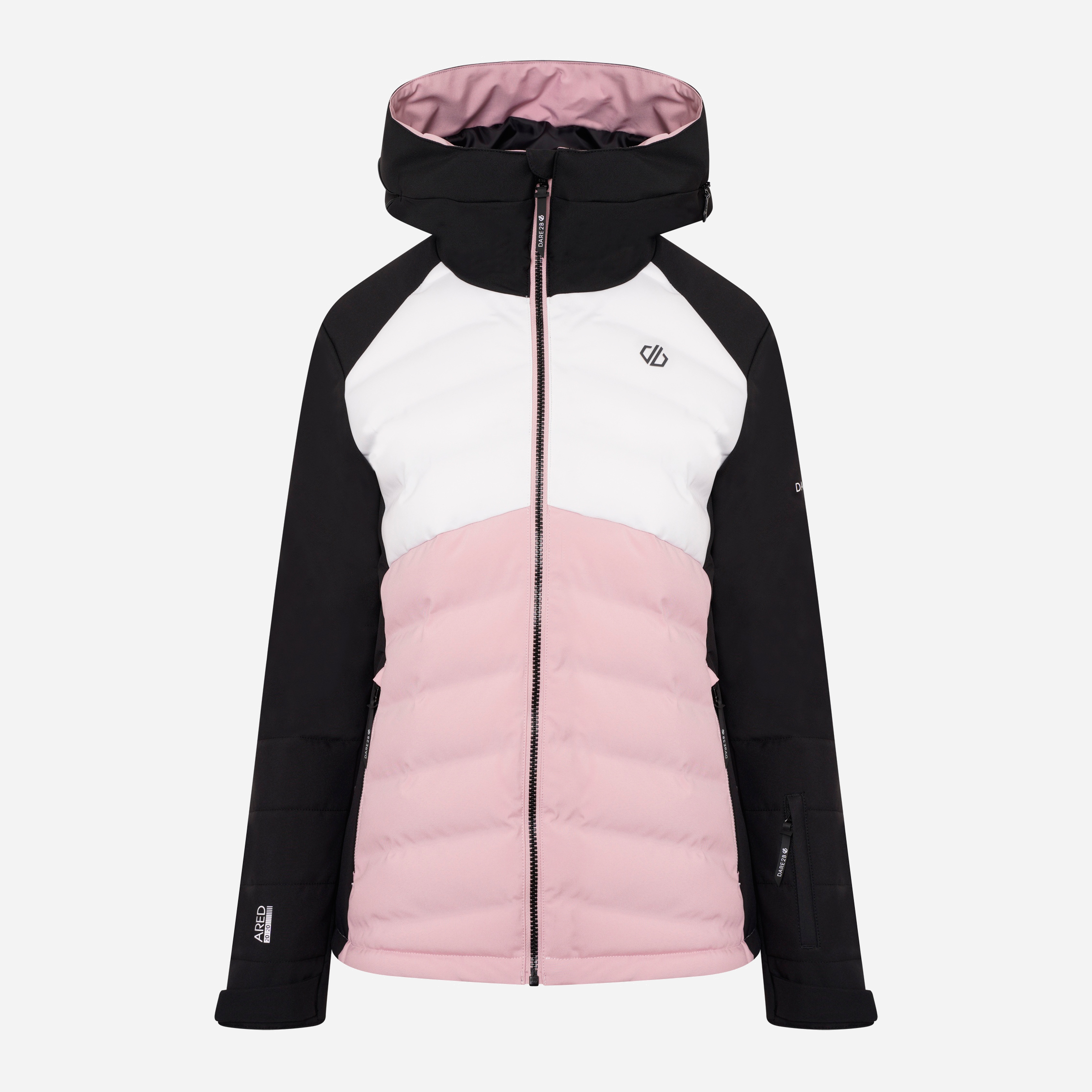 

Горнолыжная куртка Dare 2b Coded Jacket DWP507-SV9  Белая с розовым и черным, Горнолыжная куртка Dare 2b Coded Jacket DWP507-SV9 M Белая с розовым и черным