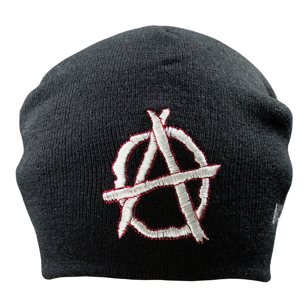 

Шапка с вышивкой Rockway Anarchy Черный