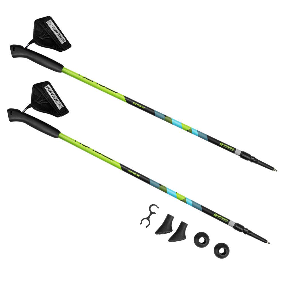 

Палки для скандинавской ходьбы (треккинговые) Spokey 105-135 см 000163168