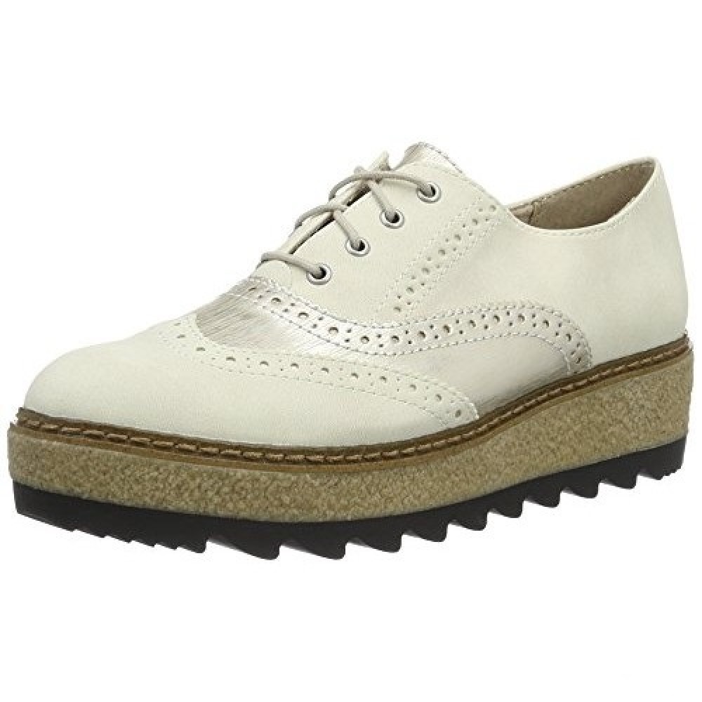 

Туфли броги Tamaris 1-23698-37 бежевые, Размер Eur 38
