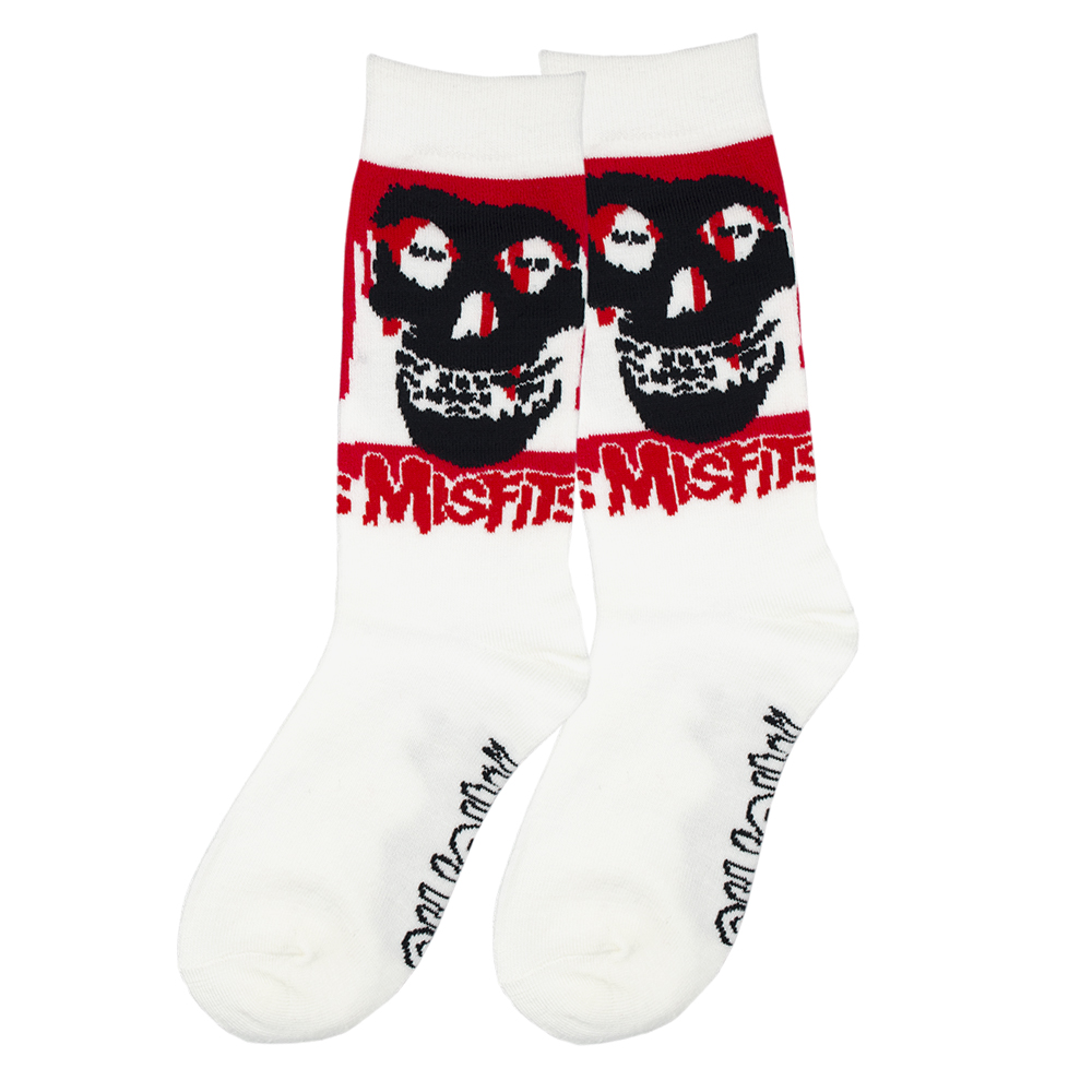 

Носки длинные Misfits (белые) р.36-45