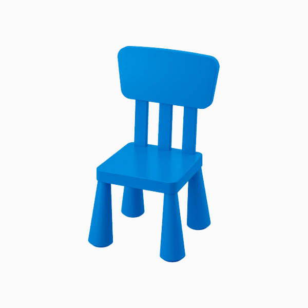

Дитячий стілець IKEA MAMMUT Синій 603.653.46