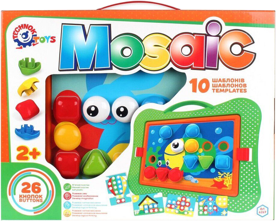 

Игрушка ТехноК Мозаика 36 элементов (6269) (4823037606269)