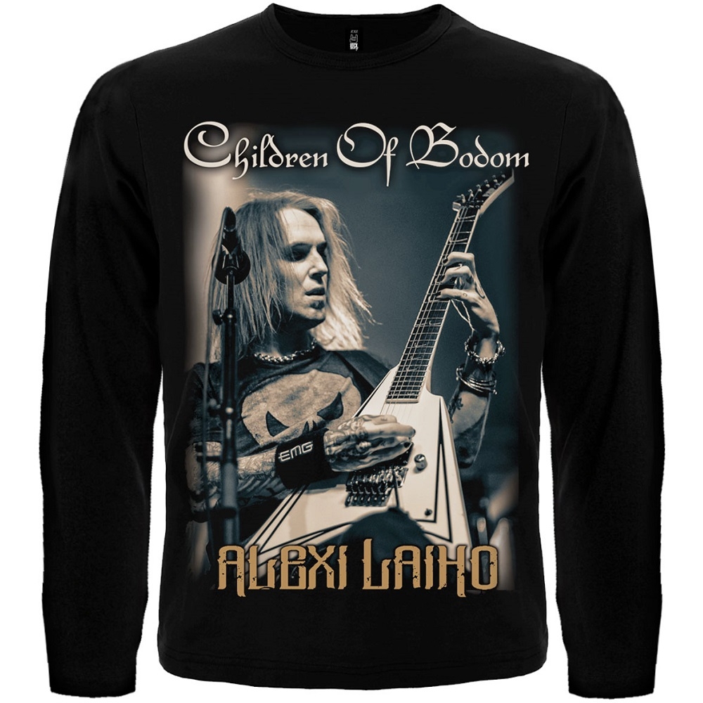 

Футболка с длинным рукавом Rockway Alexi Laiho (Children Of Bodom) Черный , Размер L