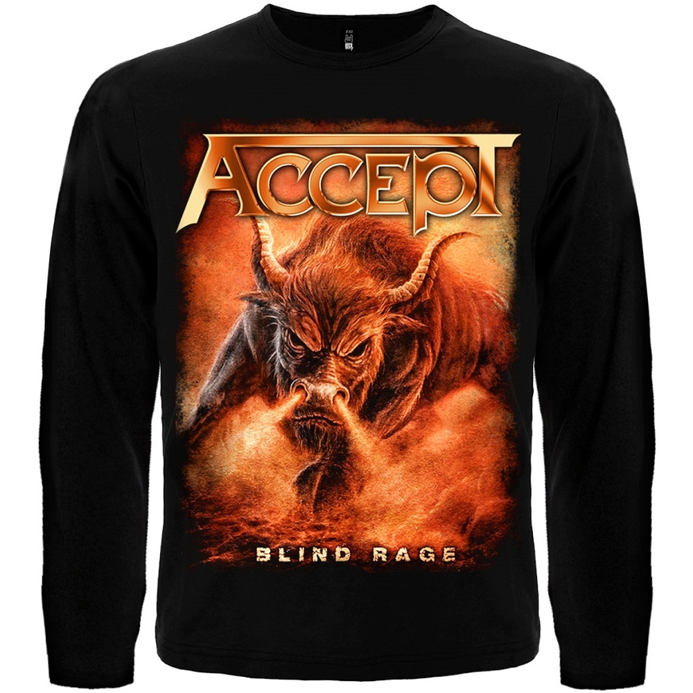 

Футболка с длинным рукавом Accept "Blind Rage", Размер, Футболка с длинным рукавом Accept "Blind Rage", Размер S
