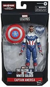 

Фигурка Avengers Legends Falcon and the Winter Soldier Captain (Hasbro, высота 15см)