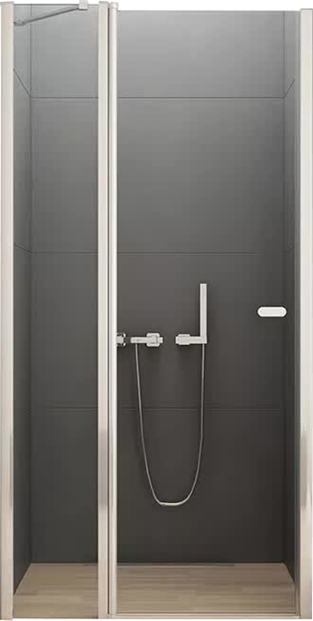 

Душевая дверь NEW TRENDY New Soleo D-0157A Chrome Transparent