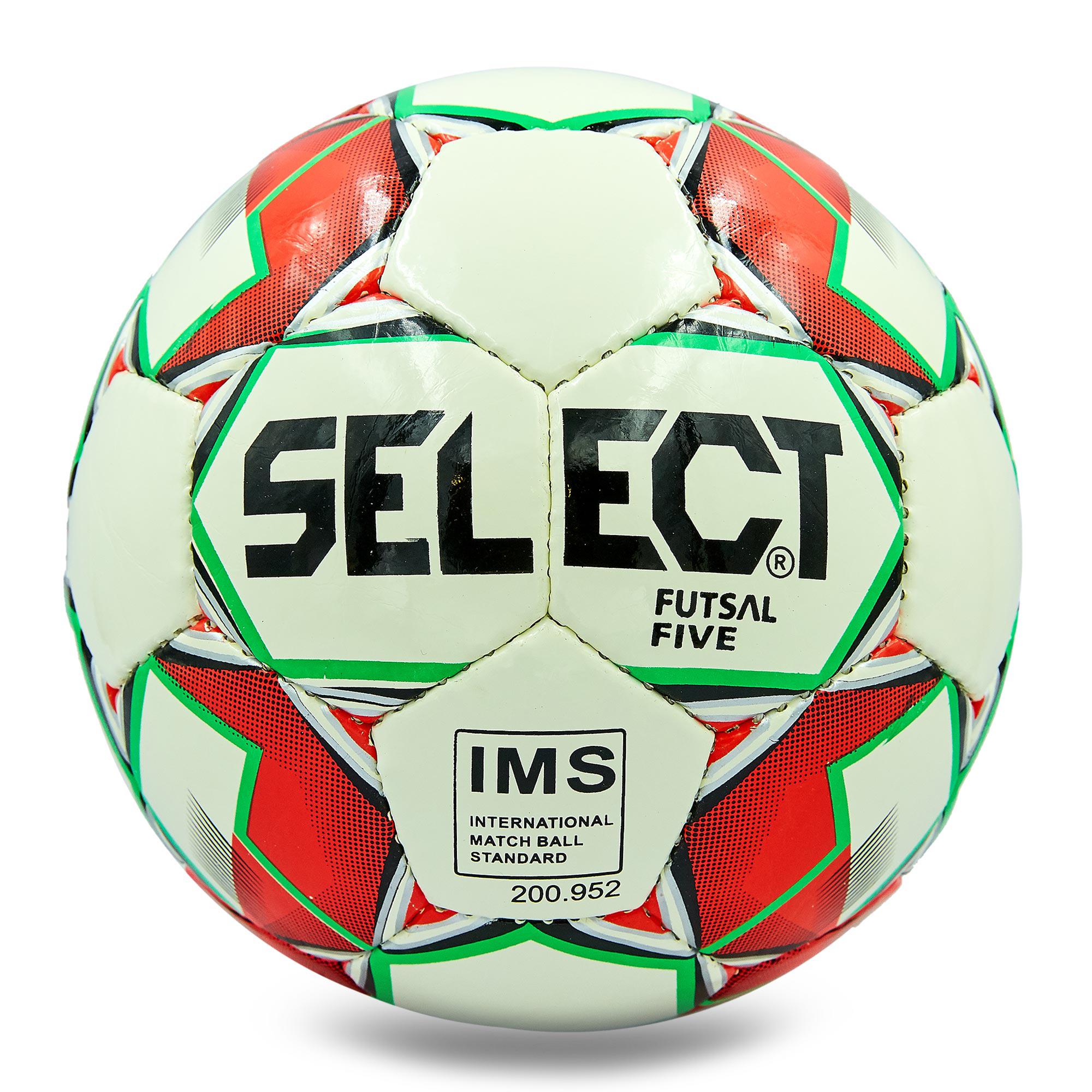 

Мяч для футзала SELECT FIVE ST-8159 №4 белый-красный