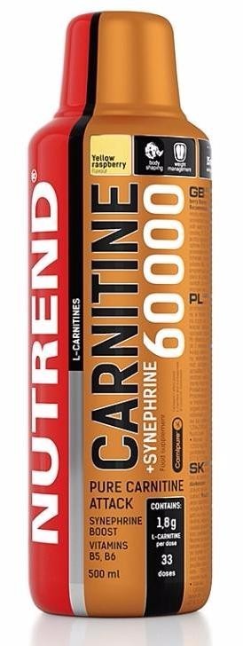 

Жиросжигатель Nutrend Carnitine 60000 + Synephrine Жёлтая малина (500 мл)