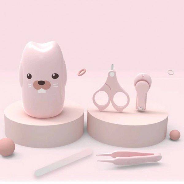 

Набор для ухода в футляре Кролик Little Bean LBPR-730 (розовый)