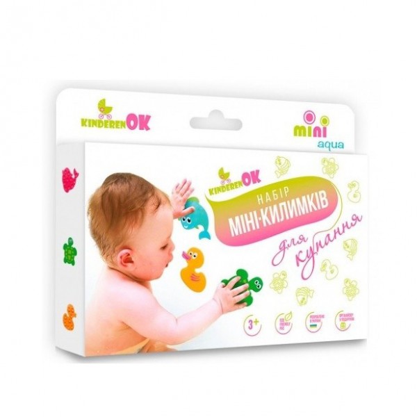 

Набор мини ковриков Kinderenok для купания Mini Aqua (60917)