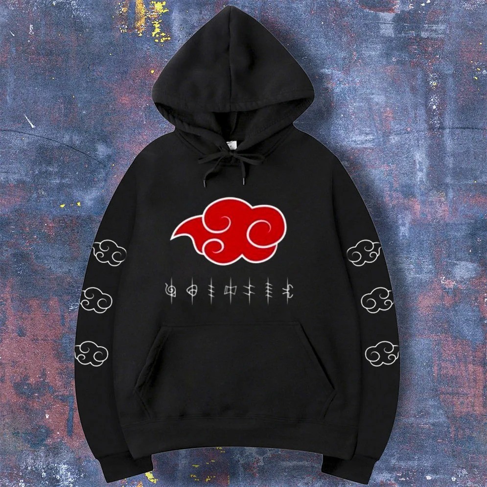 

Худи A SHO Акацуки  черный, Худи A SHO Акацуки XL черный