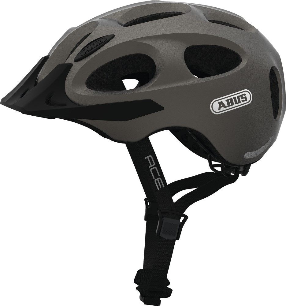 

Шлем велосипедный ABUS YOUN-I ACE M 52-57 Metallic Silver