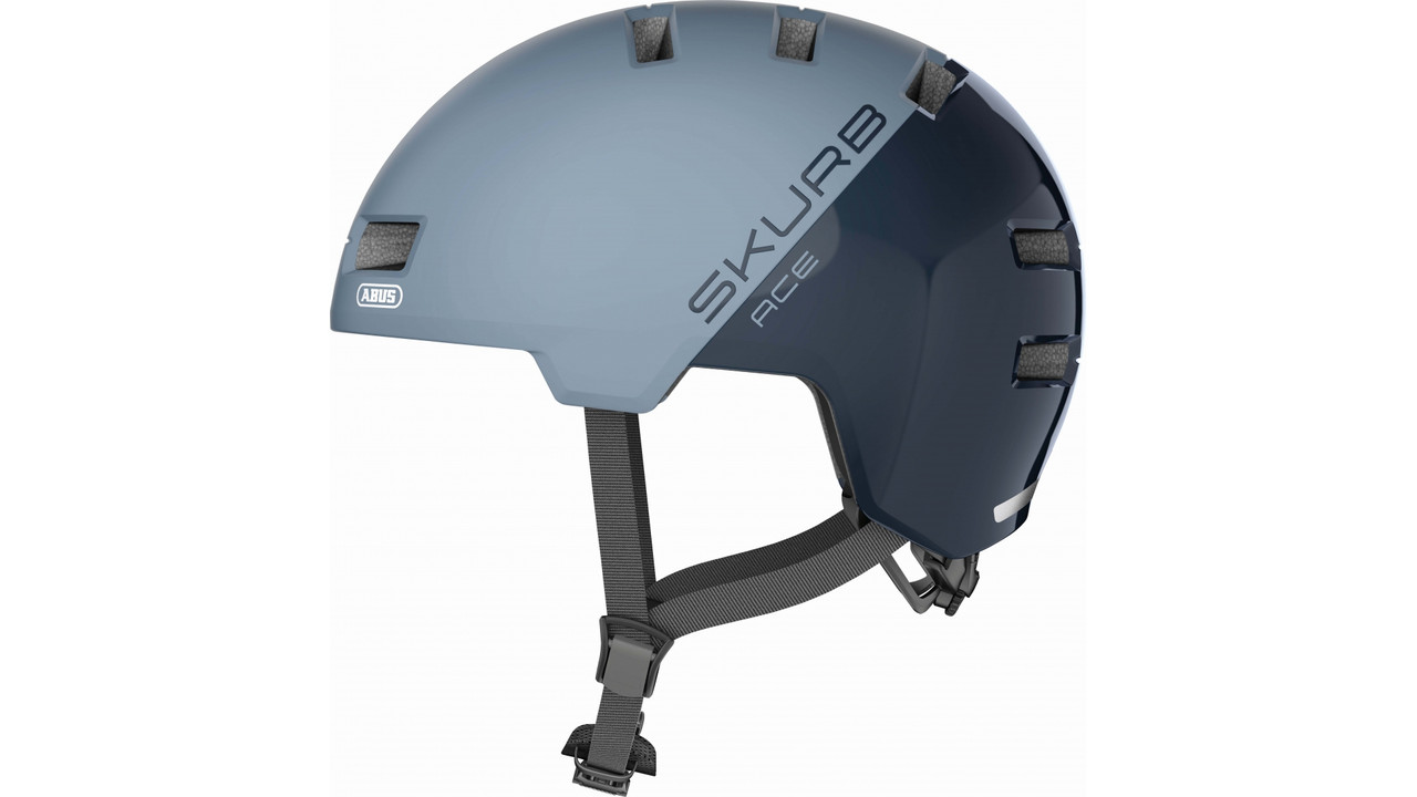 

Шлем велосипедный ABUS SKURB ACE M 54-58 Glacier Blue