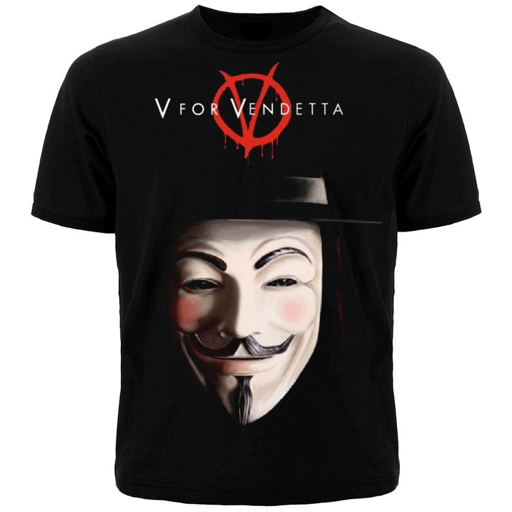 

Футболка Oktopus - V for Vendetta Черный , Размер, Футболка Oktopus - V for Vendetta Черный , Размер S