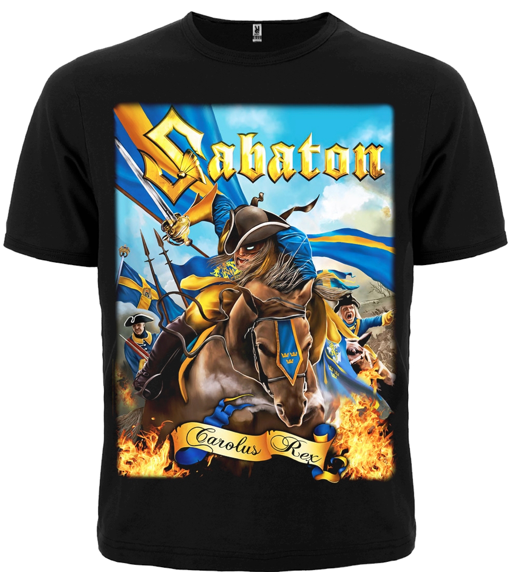 

Футболка Rockway Sabaton "Carolus Rex" Черный , Размер, Футболка Rockway Sabaton "Carolus Rex" Черный , Размер S