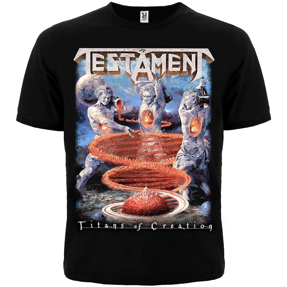 

Футболка Rockway Testament "Titans of Creation" Черный , Размер, Футболка Rockway Testament "Titans of Creation" Черный , Размер M