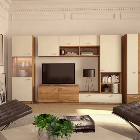 

Стенка Siena Gała Meble 205x195x43 075327