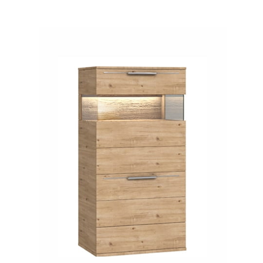 

Высокий Комод left K-20 Klose 60x131x40 (K-20_KREDW_1D1DS1S_14+sciana) 080328