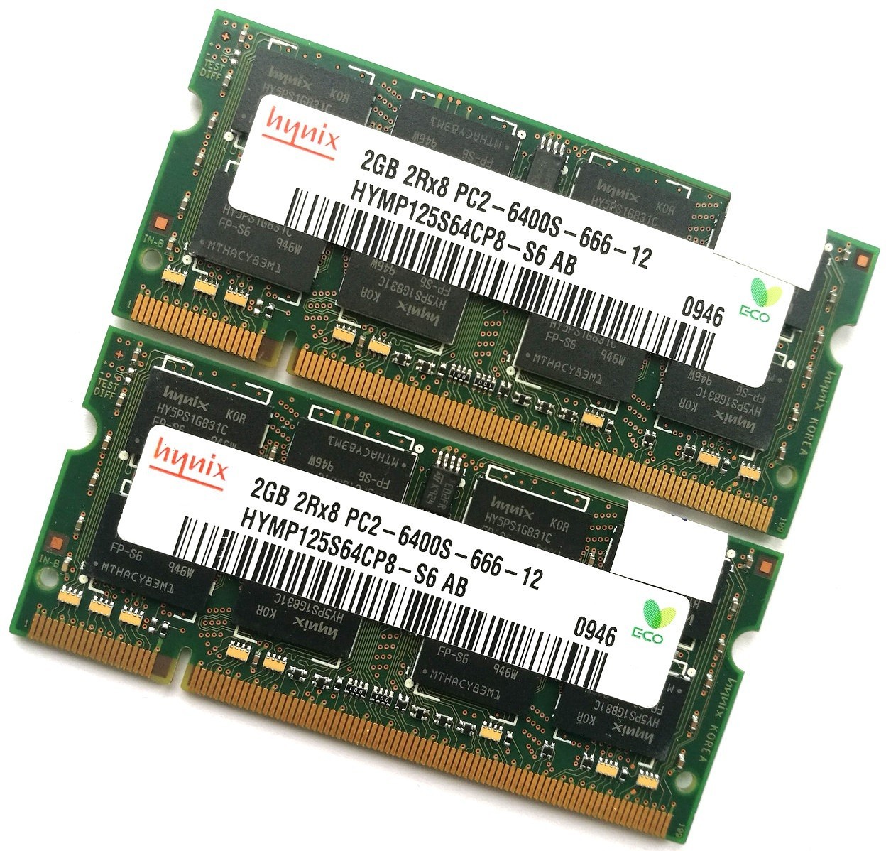 Оперативная память Hynix SODIMM DDR2 4Gb (2Gb+2Gb) 800 MHz 6400S CL6 ...