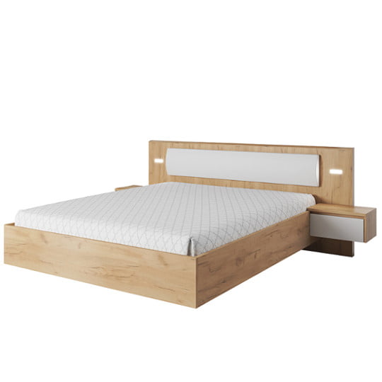 

Кровать с прикроватными тумбами Xelo Meble Laski 256x92.3x208.2 075533