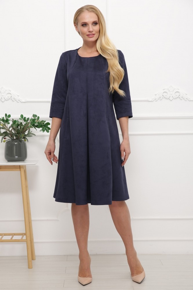 

Женское платье батал LineDa, Карла синий  58, Женское платье батал LineDa, Карла синий 5XL 58