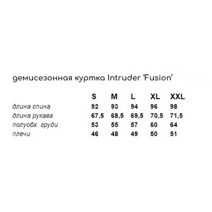 

Демисезонная Куртка Intruder "Fusion" хаки - черная L