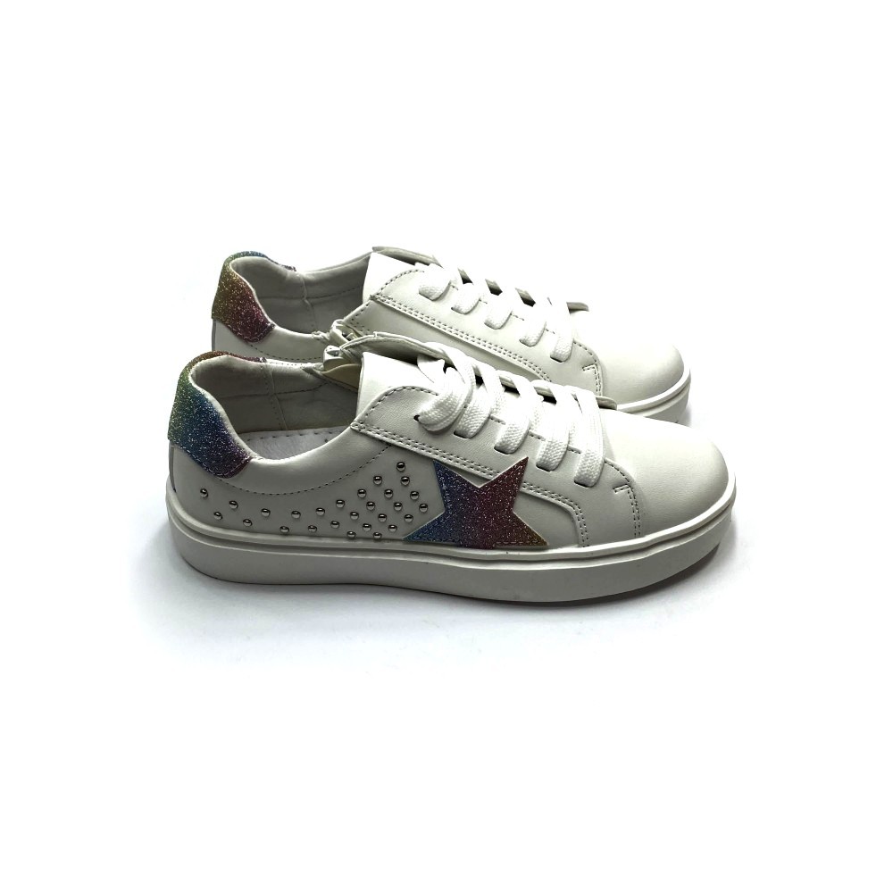 

Кроссовки для девочек Weestep Super Star 36 23 см White 5423