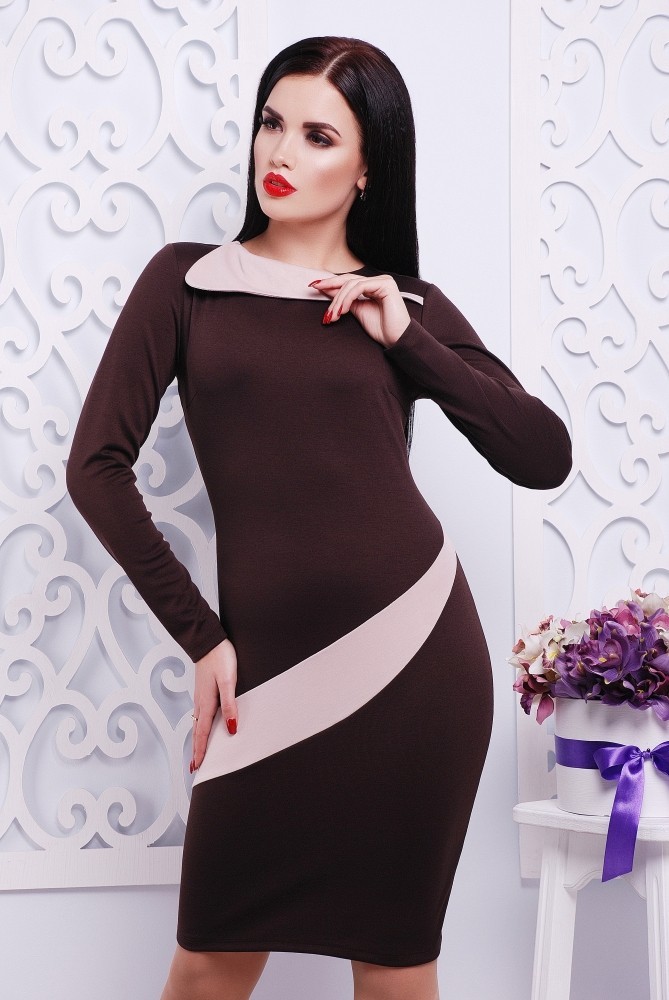 

Женское платье LineDa, Альбина шоколад  (46, Женское платье LineDa, Альбина шоколад M (46)