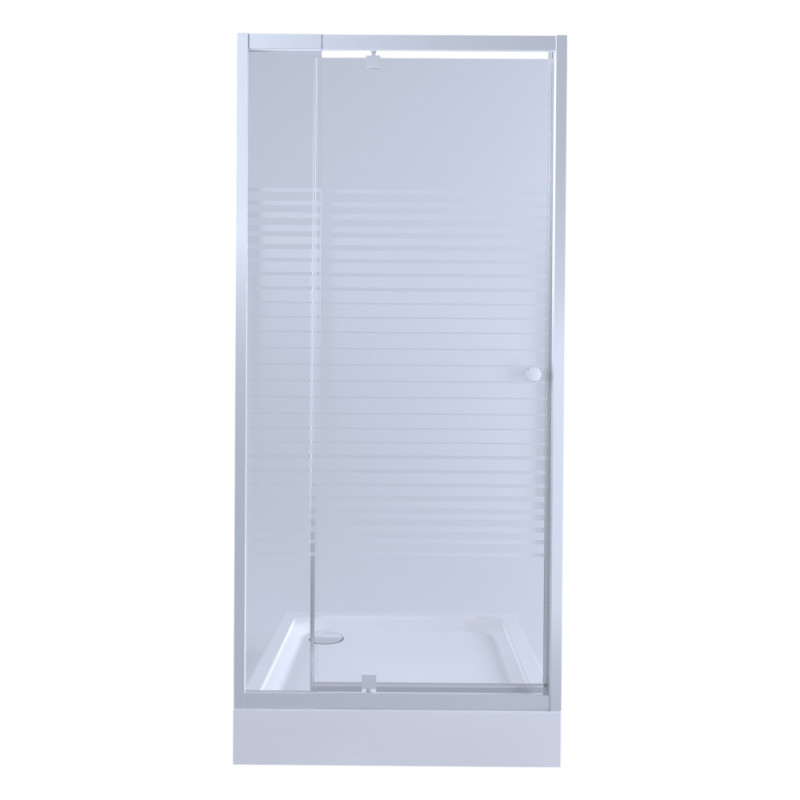 

Набор Qtap дверь в нишу Pisces WHI208-9.CP5 + поддон Unisquare 308815