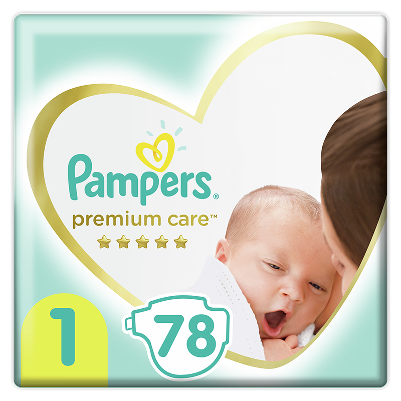 

Підгузки Pampers Premium Care Розмір 1 (2-5 кг), 78 шт