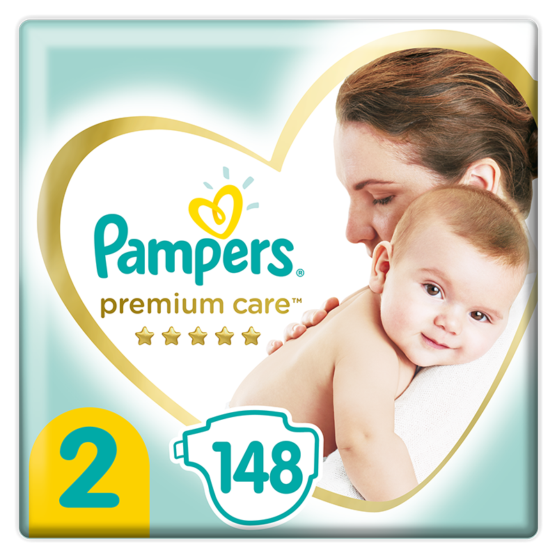 

Підгузки Pampers Premium Care Розмір 2 (4-8 кг), 148 шт