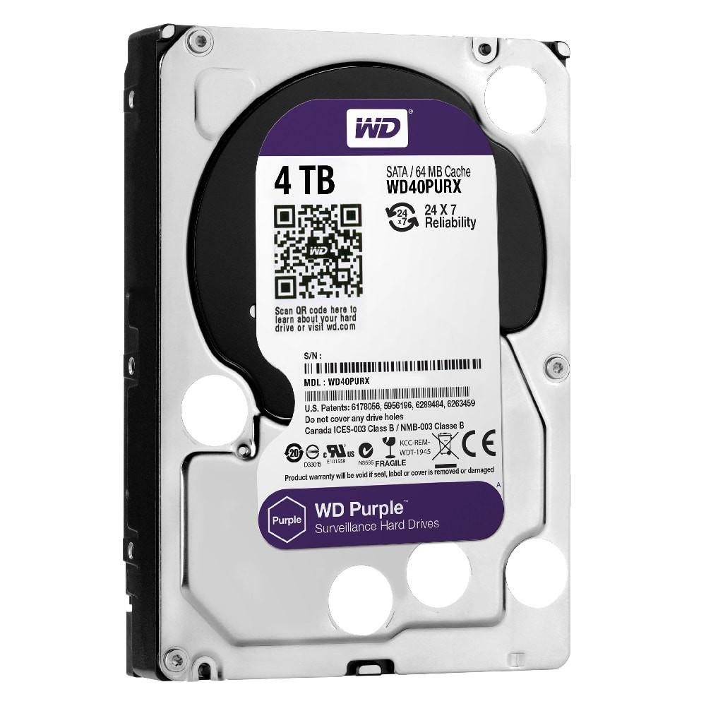 

Жесткий диск Western Digital 3.5 Purple 4Tb WD40PURX
