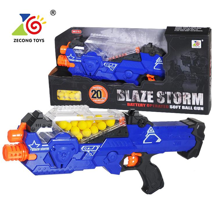 

Автомат с мягкими шариками на батарейках Blaze Storm Zecong Toys ZC 7109