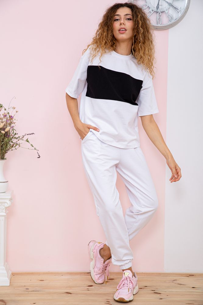 

Спортивный костюм AGER L-XL Бело-черный 181R012