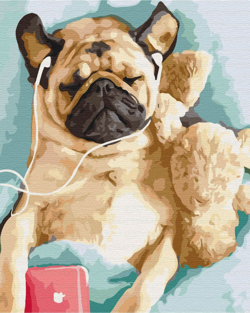 

Картина по номерам - В лапу со временем BrushMe 40*50см. (BS34027)