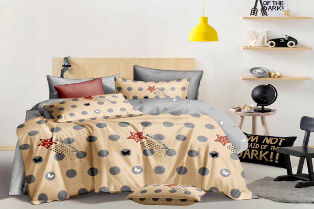 

Комплект постельного белья Komfort-tekstil Шлейф, сатин (Полуторный)