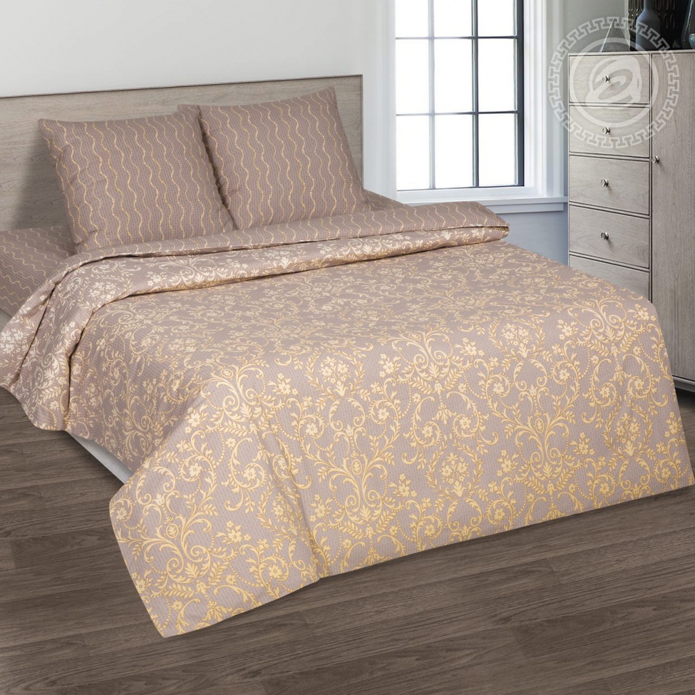 

Комплект постельного белья Komfort-tekstil Таинство, поплин (Семейный)