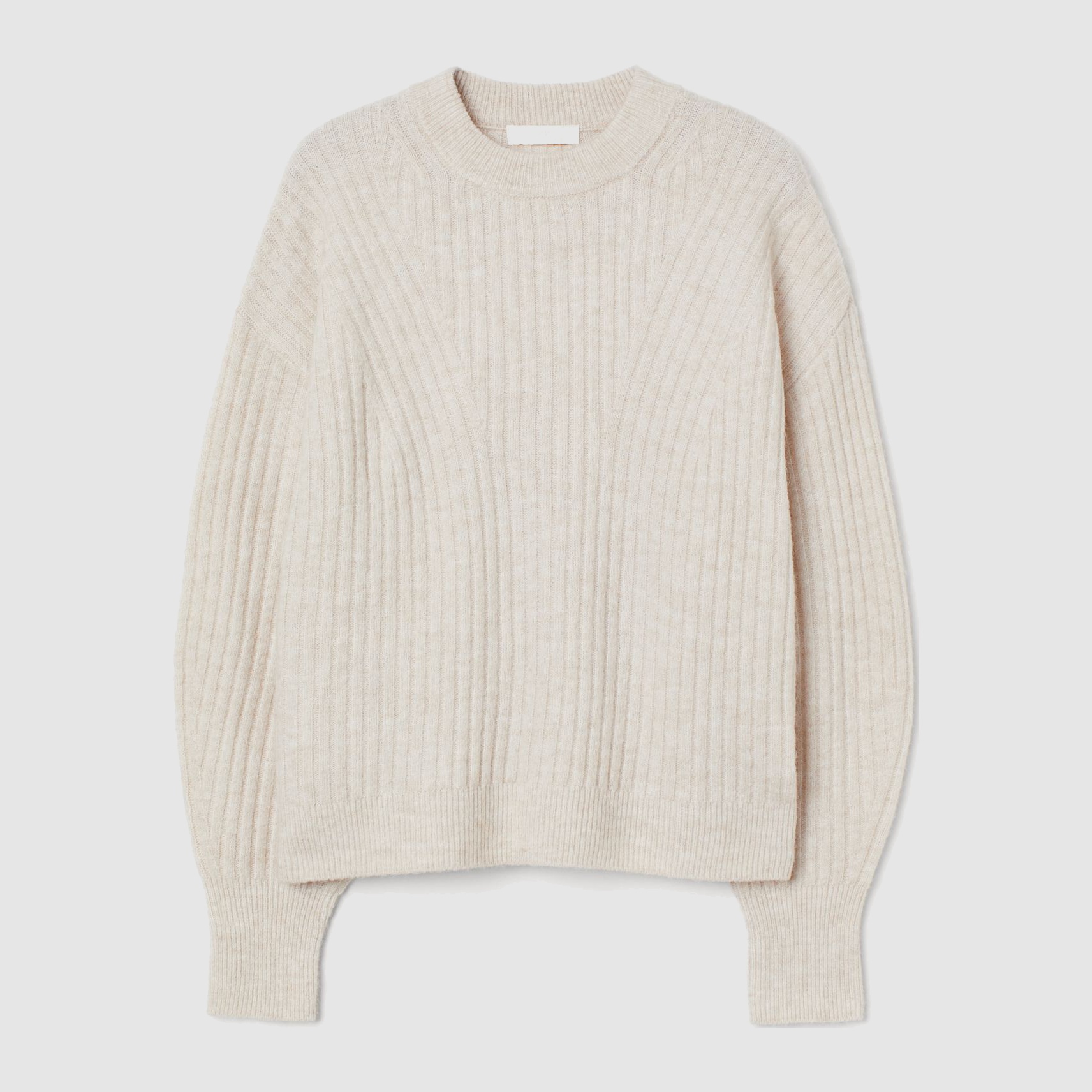 

Джемпер H&M 1008-9417483 S Светло-бежевый